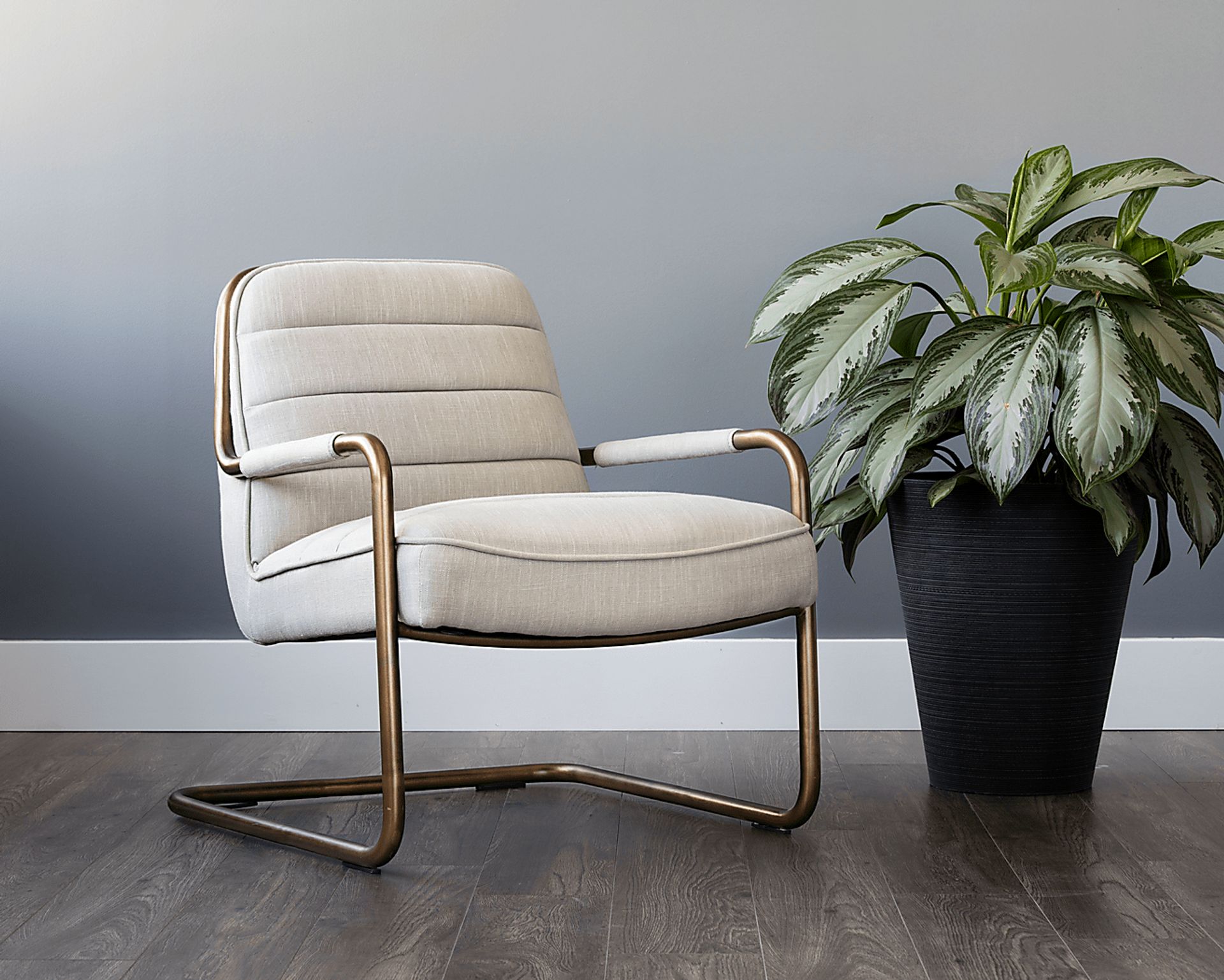 Avinyo Beige Accent Chair - Image 7