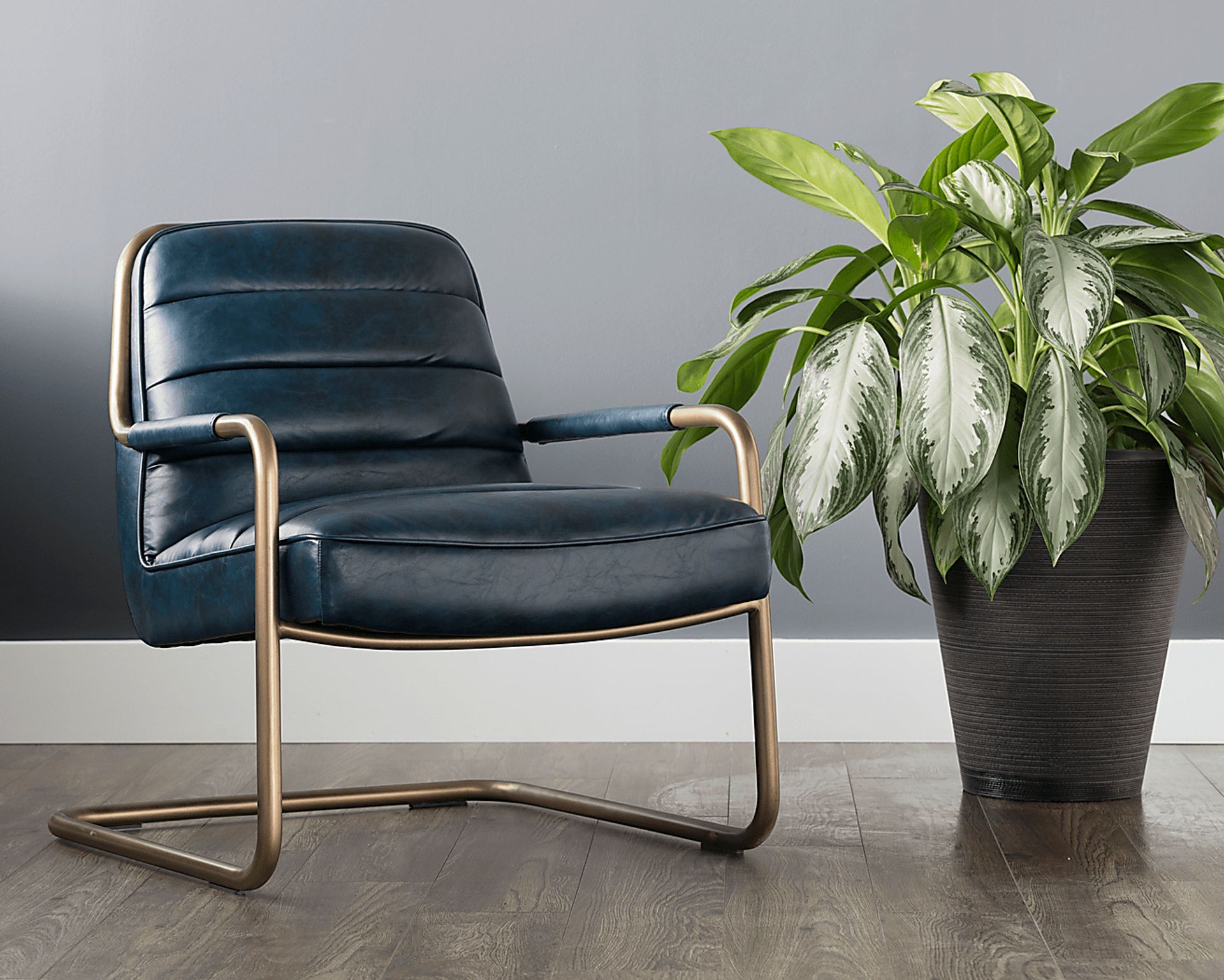 Avinyo Blue Accent Chair - Image 7