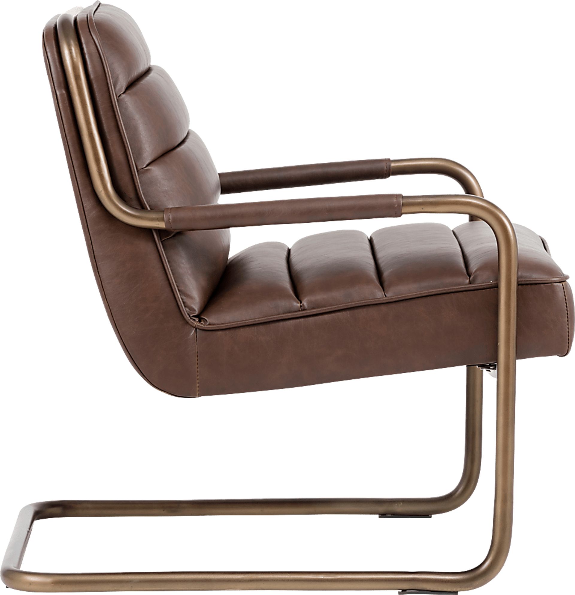 Avinyo Brown Accent Chair - Image 2