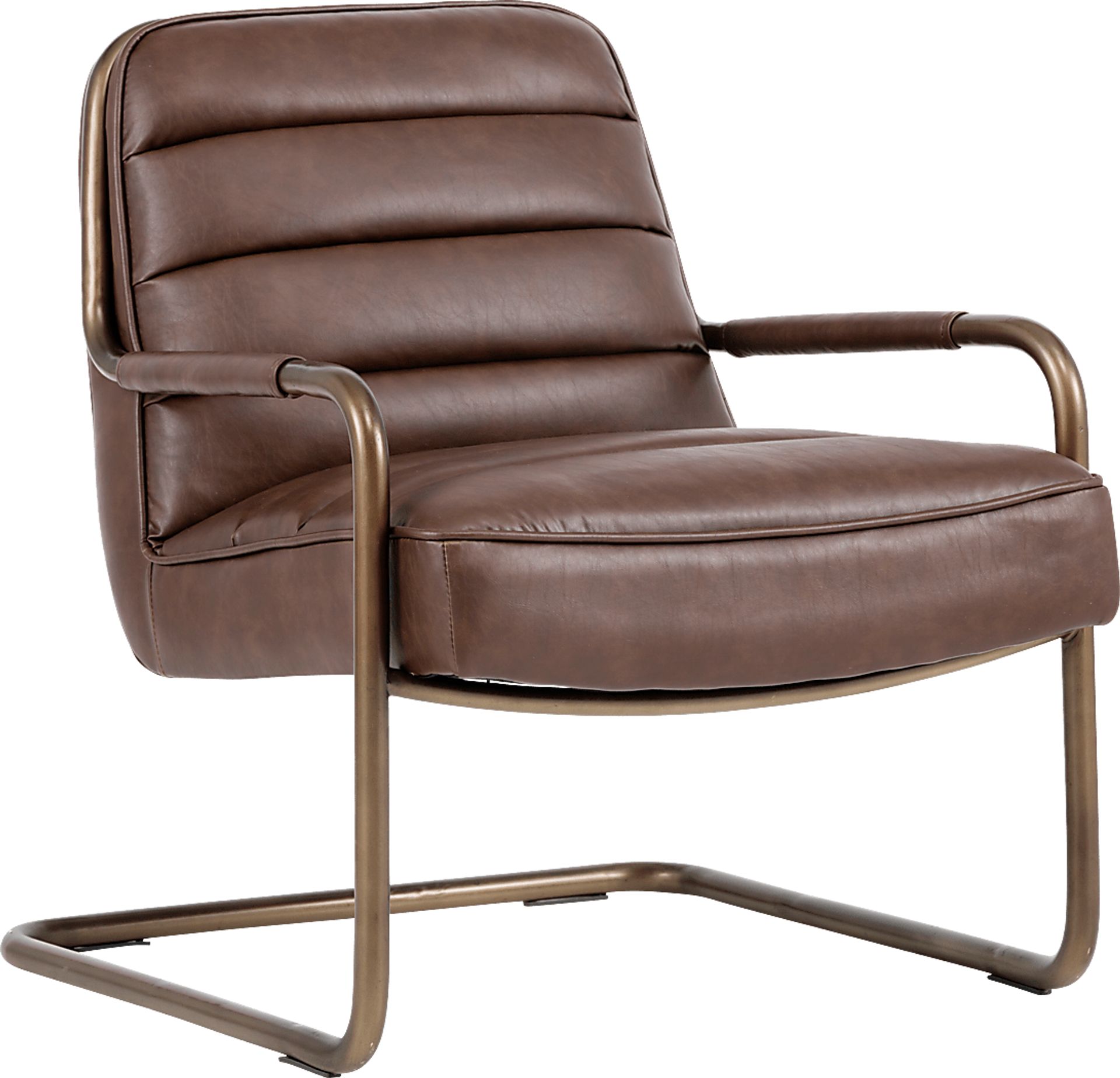Avinyo Brown Accent Chair - Image 1