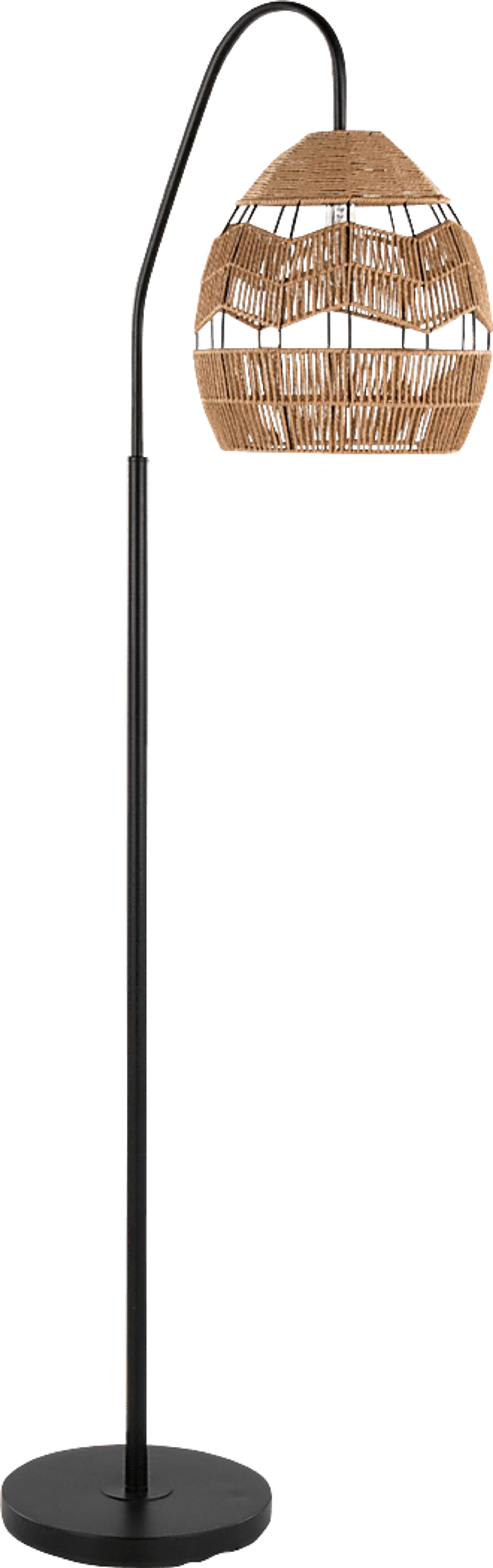 Avis View Brown Floor Lamp - Image 1