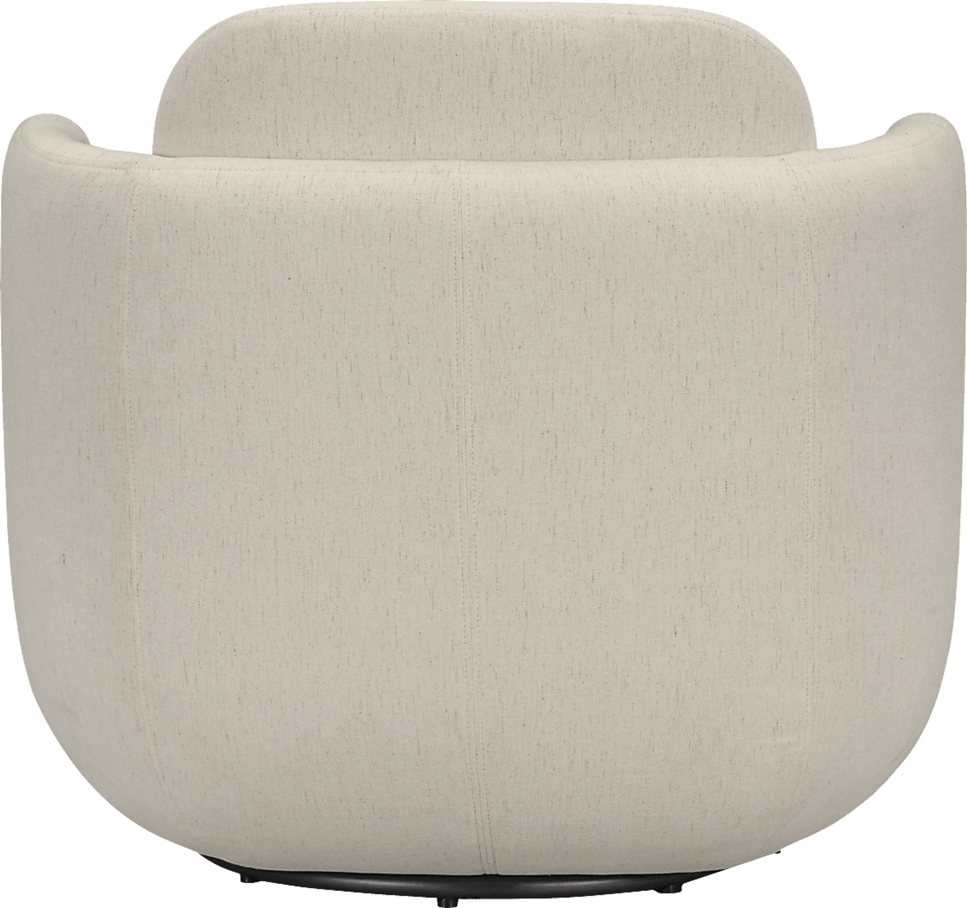 Avishan Cream Swivel Accent Chair - Image 4