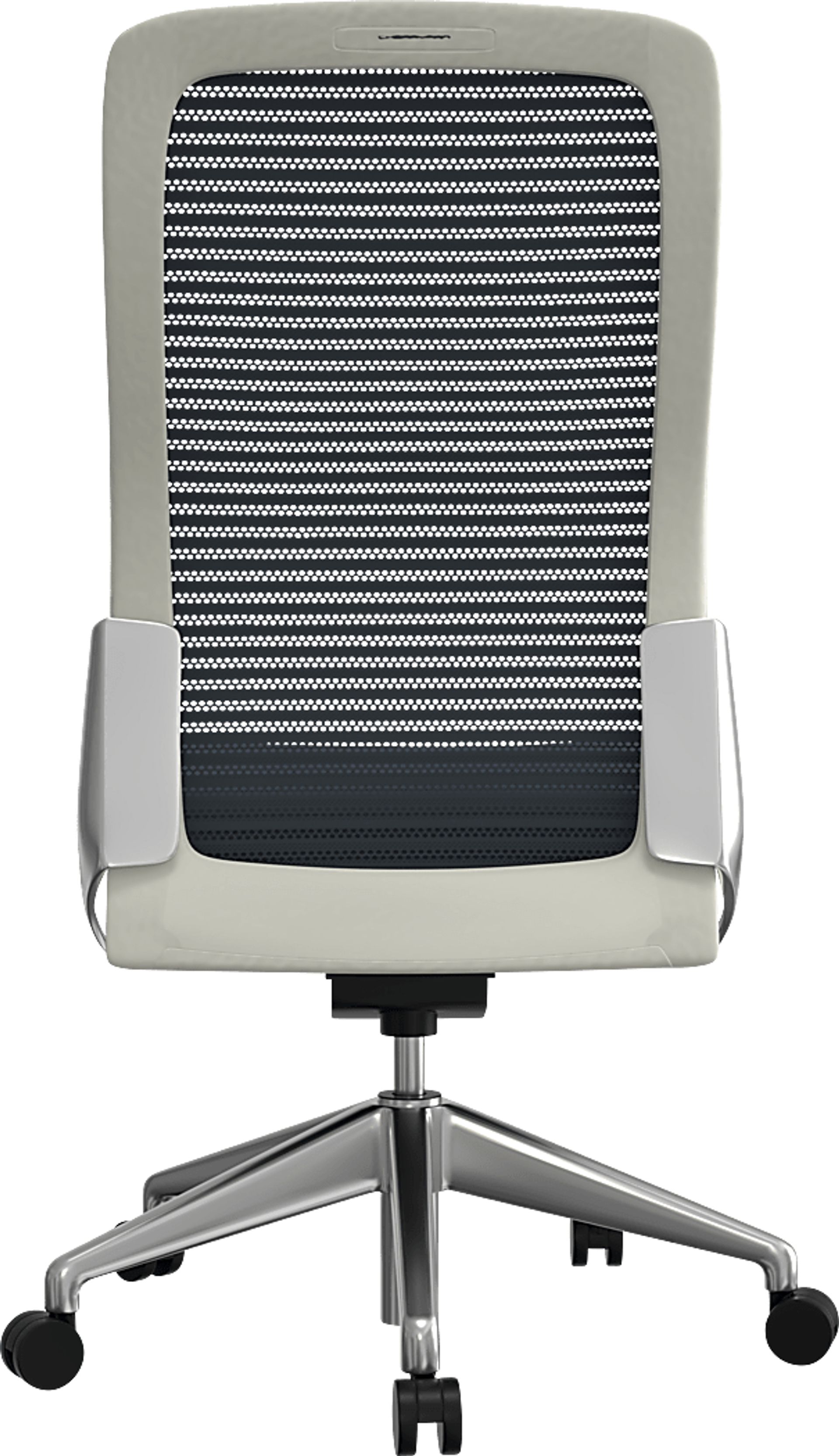 Avisu Gray/White Office Chair - Image 2