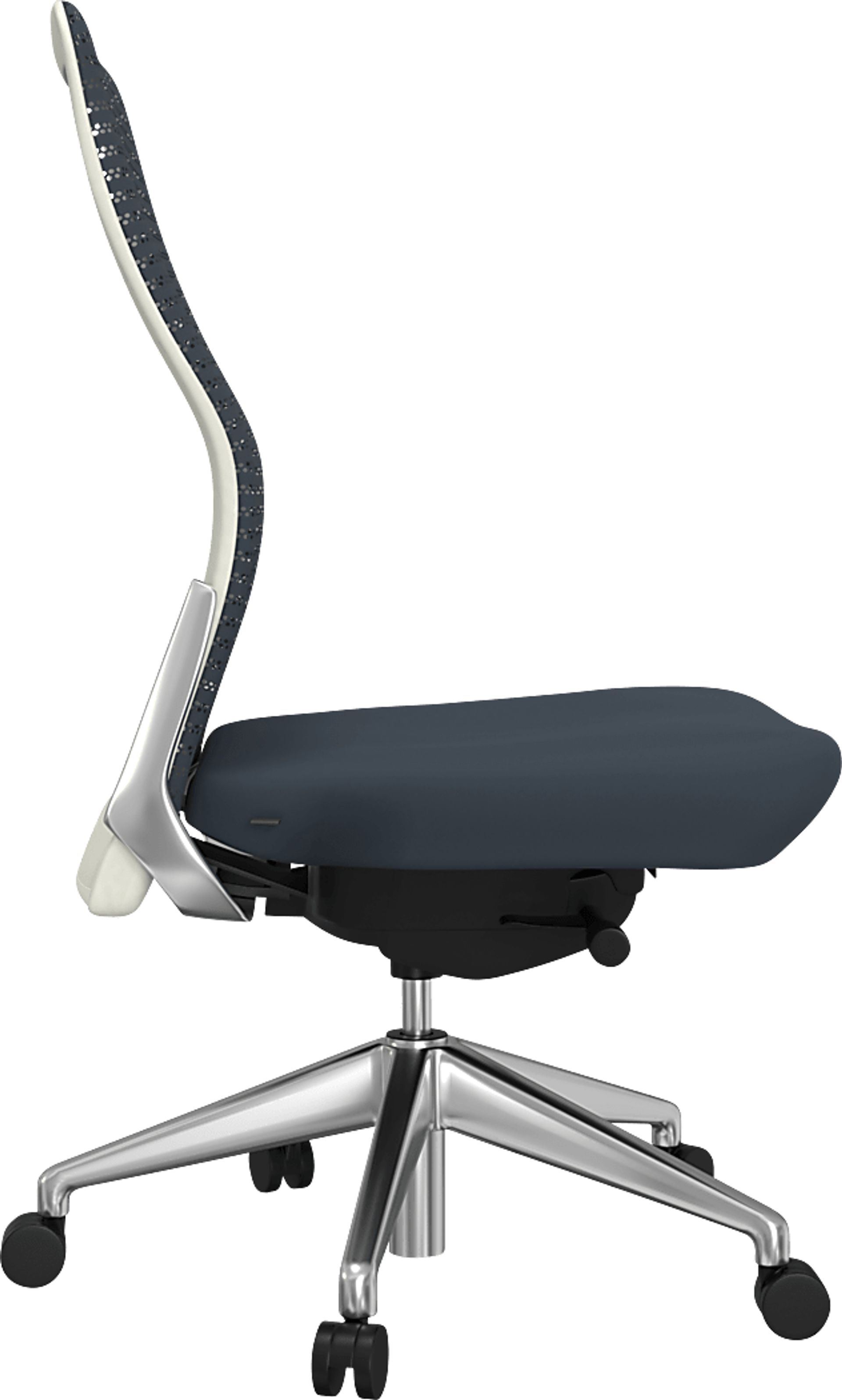 Avisu Gray/White Office Chair - Image 3