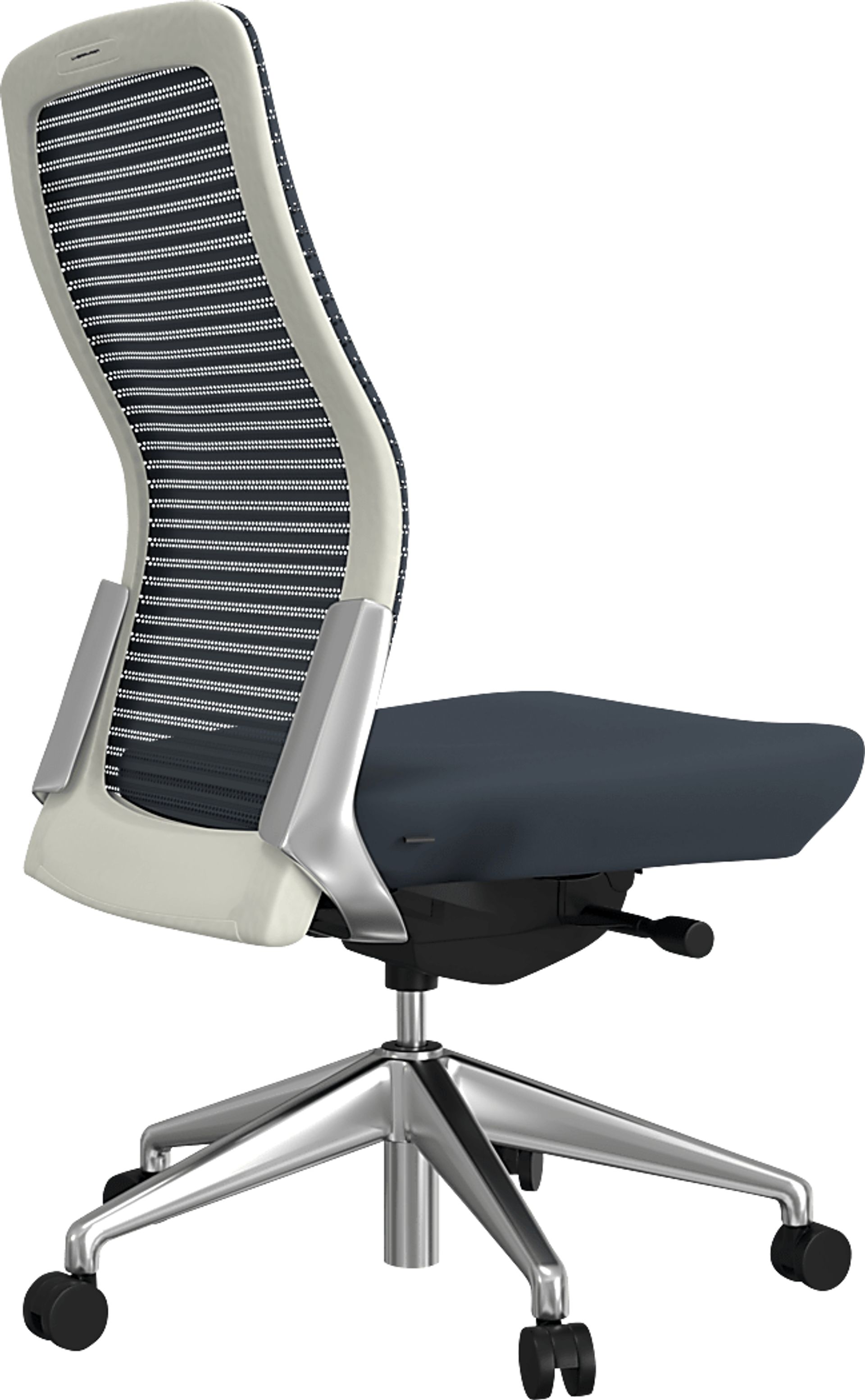 Avisu Gray/White Office Chair - Image 4