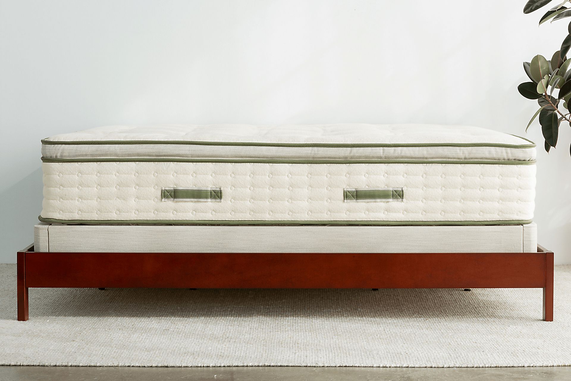 Avocado Green Euro Top Queen Mattress - Image 6