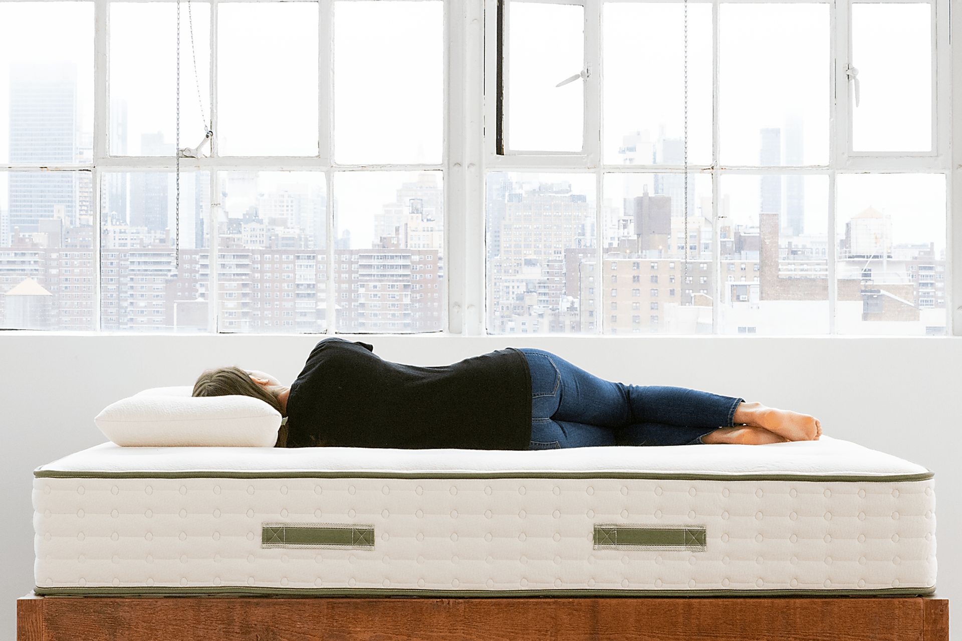 Avocado Green Tight Top California King Mattress - Image 14
