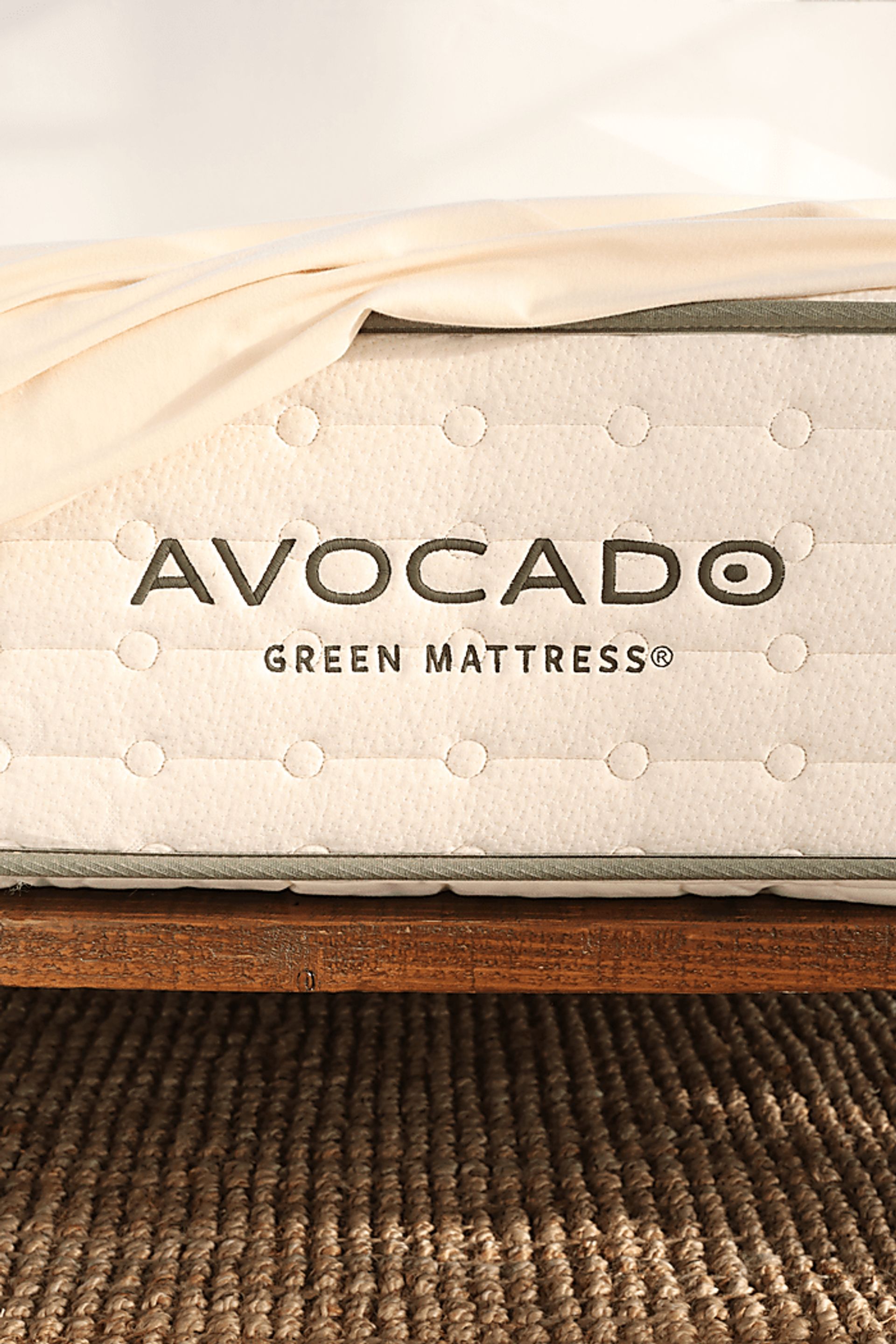 Avocado Green Tight Top Queen Mattress - Image 17