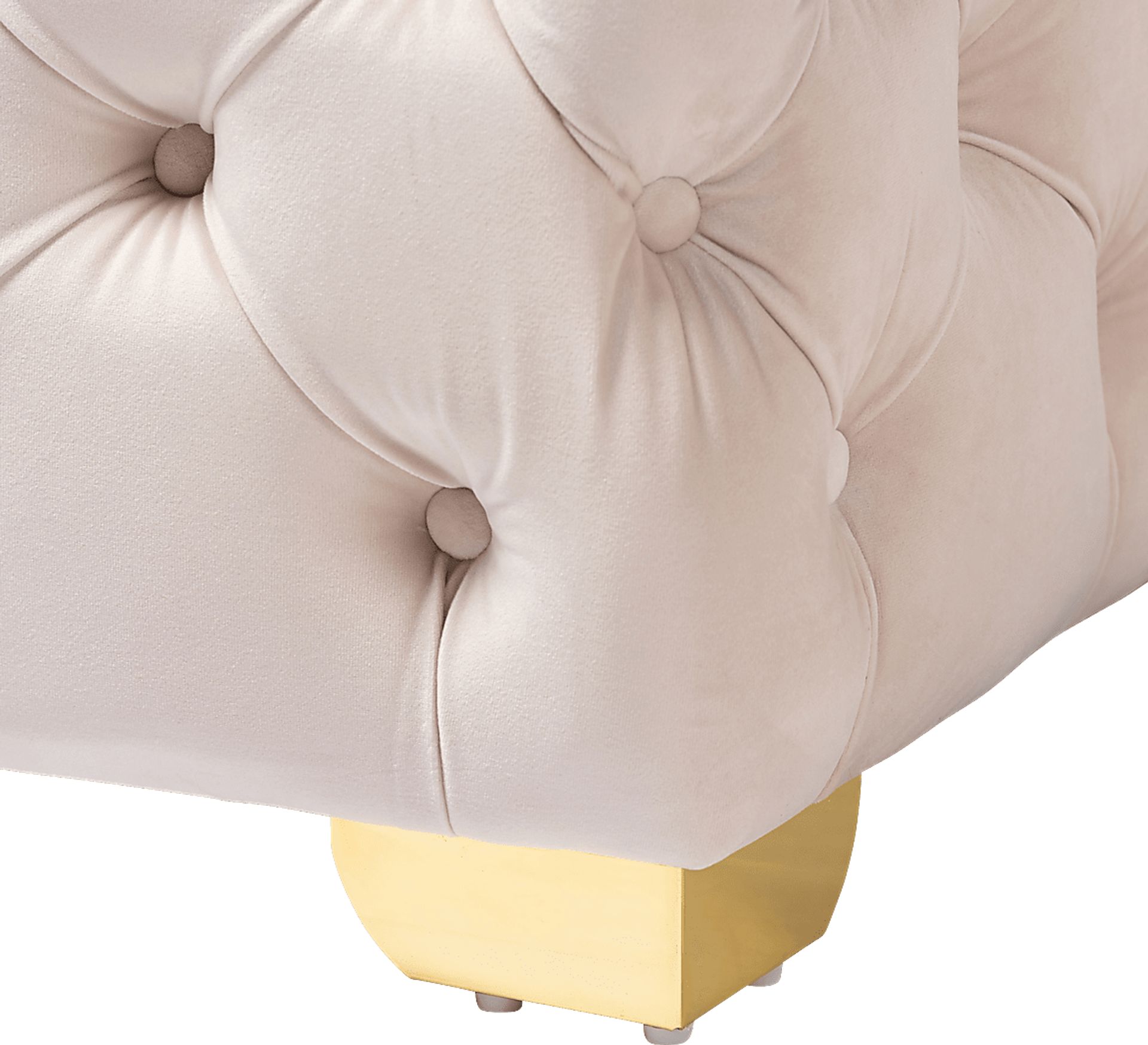 Avocet Beige Ottoman - Image 5