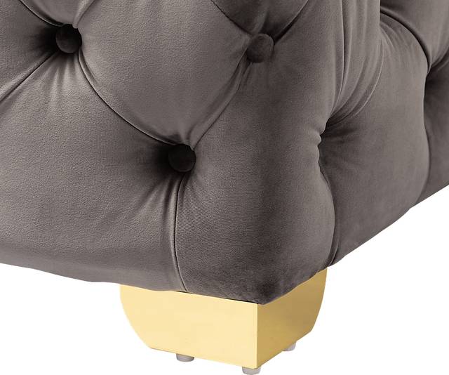 Avocet Gray Ottoman - Thumbnail - Image 5