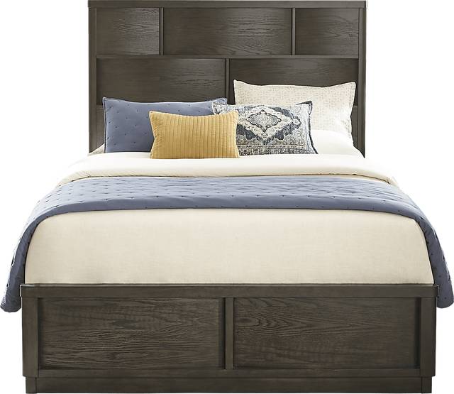 Avona Place Brown 5 Pc Queen Panel Bedroom - Thumbnail - Image 2