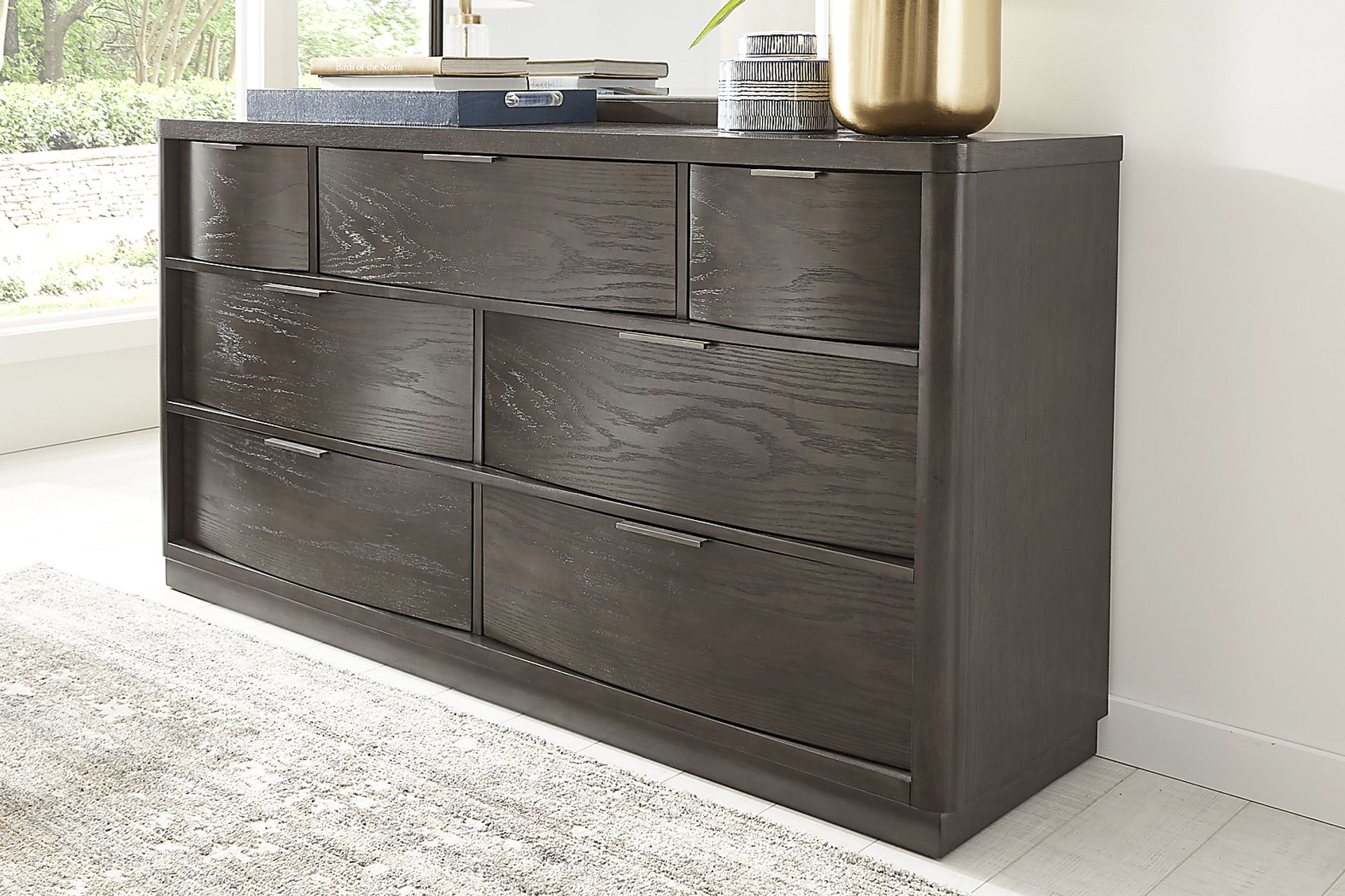 Avona Place Brown Dresser - Image 4