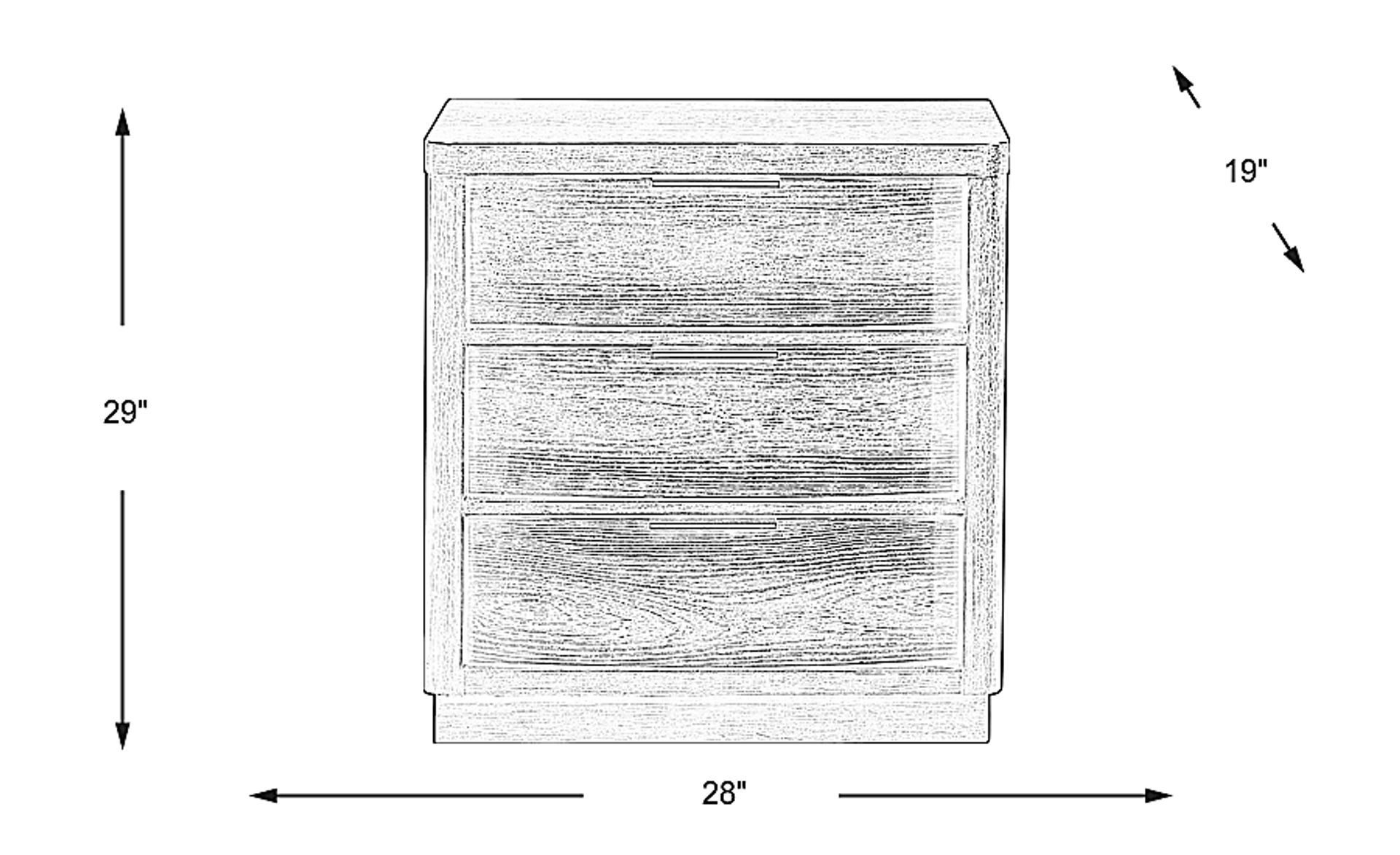 Dimension Image. Please refer to the Dimension Tab on this page for dimension details.
