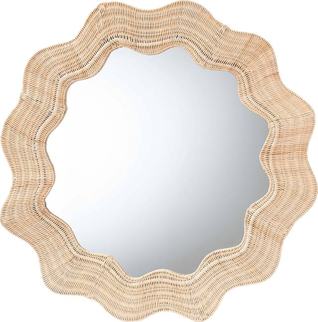 Avonwooda Brown Wall MIrror - Thumbnail - Image 1