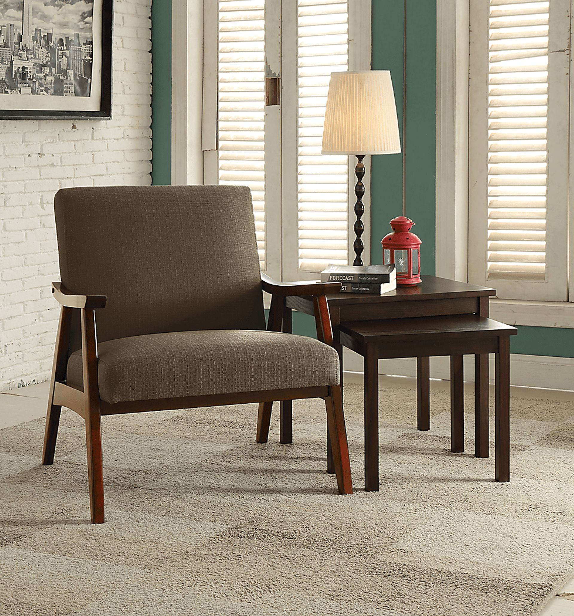 Avott Brown Accent Chair - Image 2