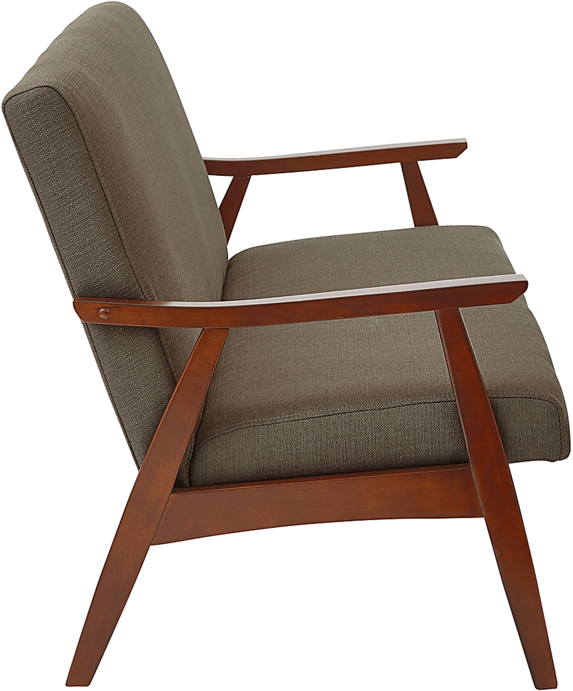 Avott Brown Loveseat - Image 2