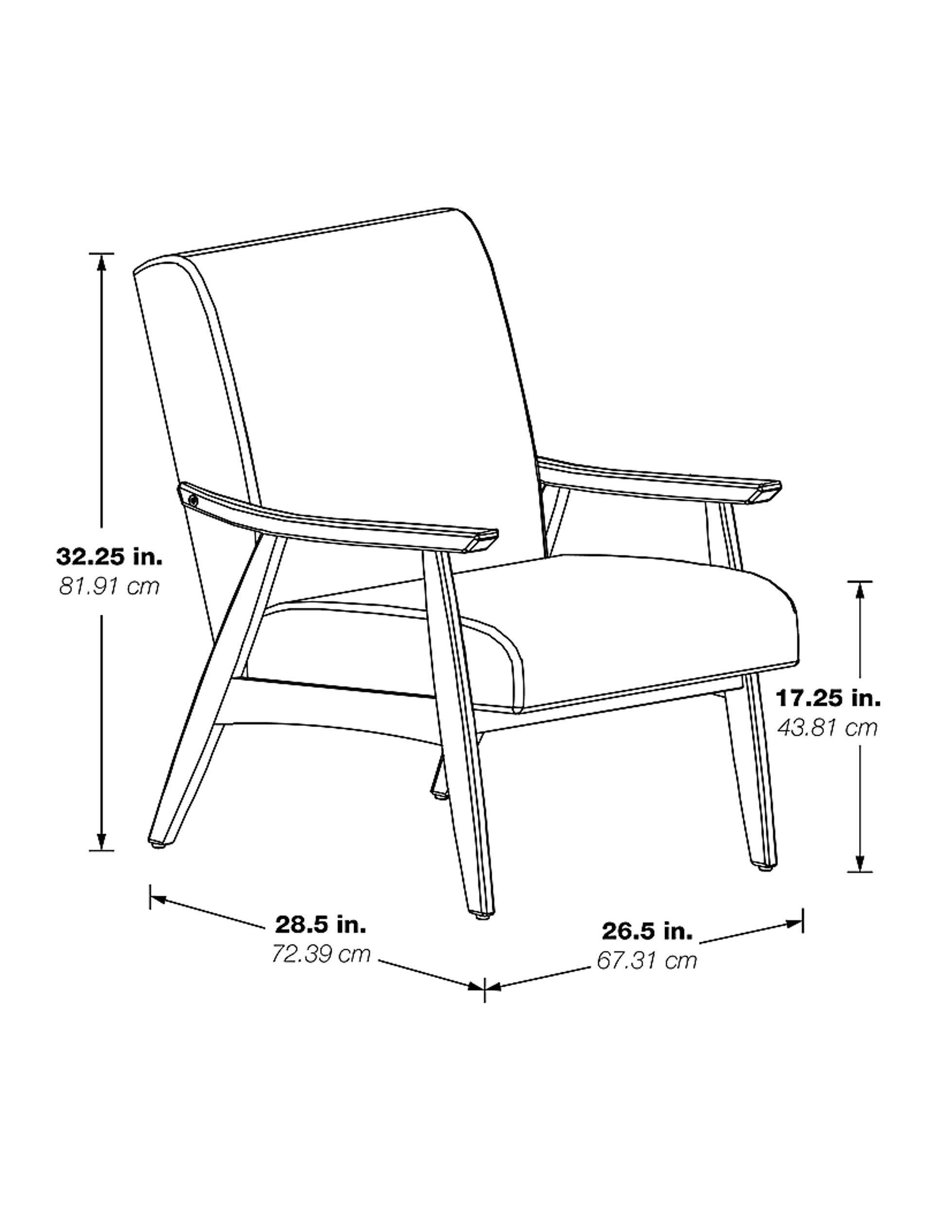 Avott Charcoal Accent Chair - Image 6