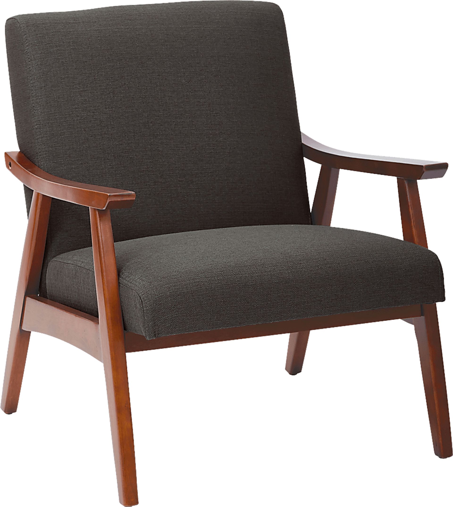 Avott Charcoal Accent Chair - Image 1