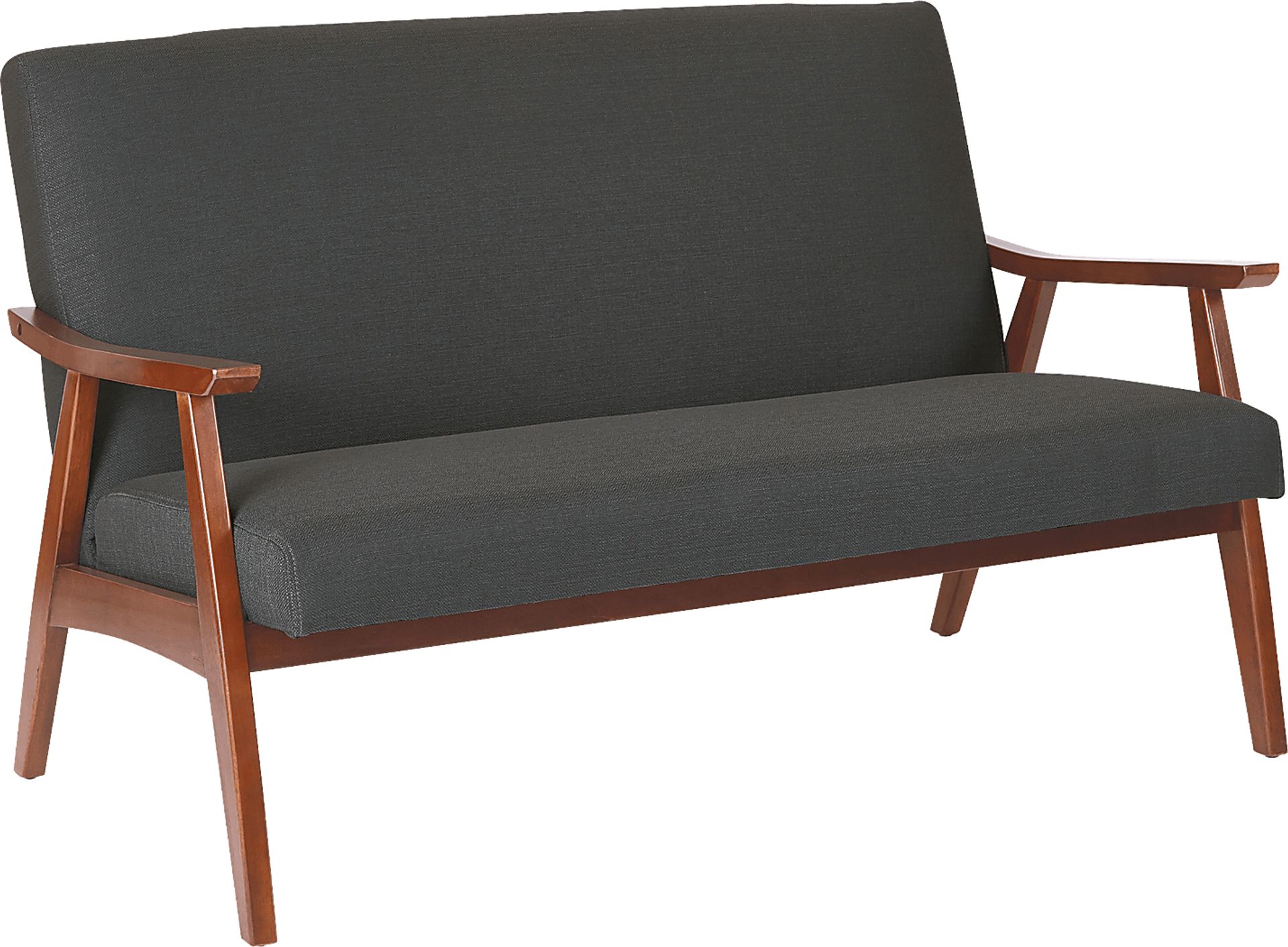 Avott Charcoal Loveseat - Image 1