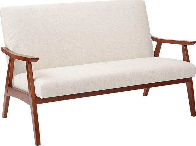 Avott Cream Loveseat - Thumbnail - Image 1