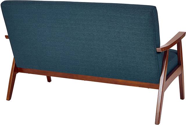 Avott Dark Blue Loveseat - Thumbnail - Image 5