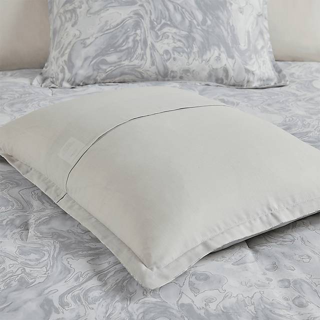 Avoyelles Gray 7 Pc King Comforter Set - Thumbnail - Image 6