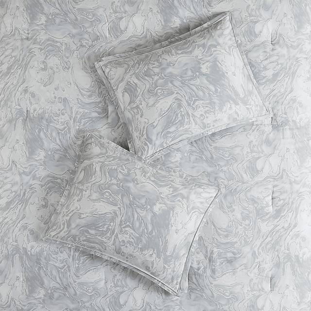 Avoyelles Gray 7 Pc Queen Comforter Set - Thumbnail - Image 4