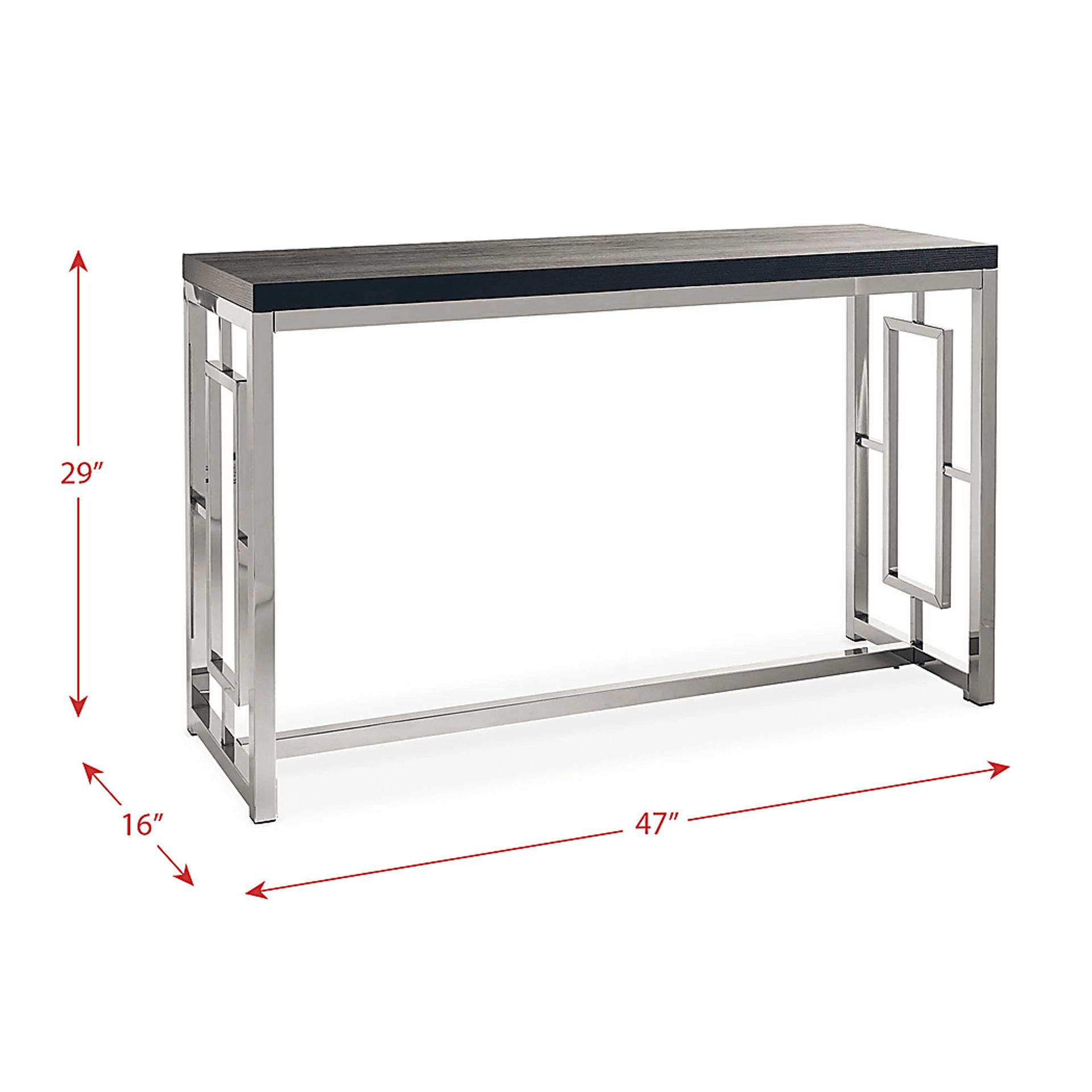Awini Black Sofa Table - Image 5