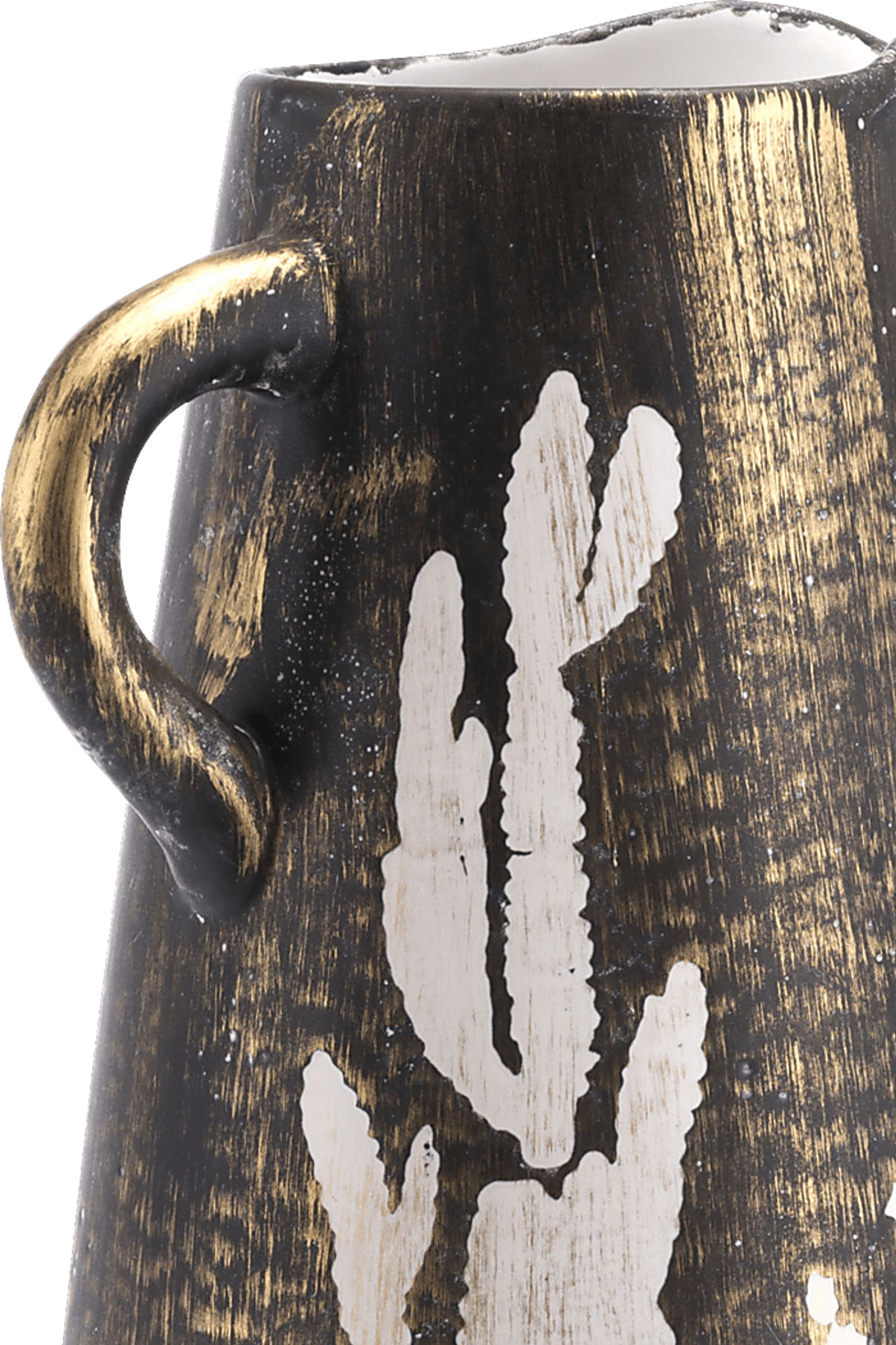 Awo Gold and White Large Outdoor Jar - Image 5