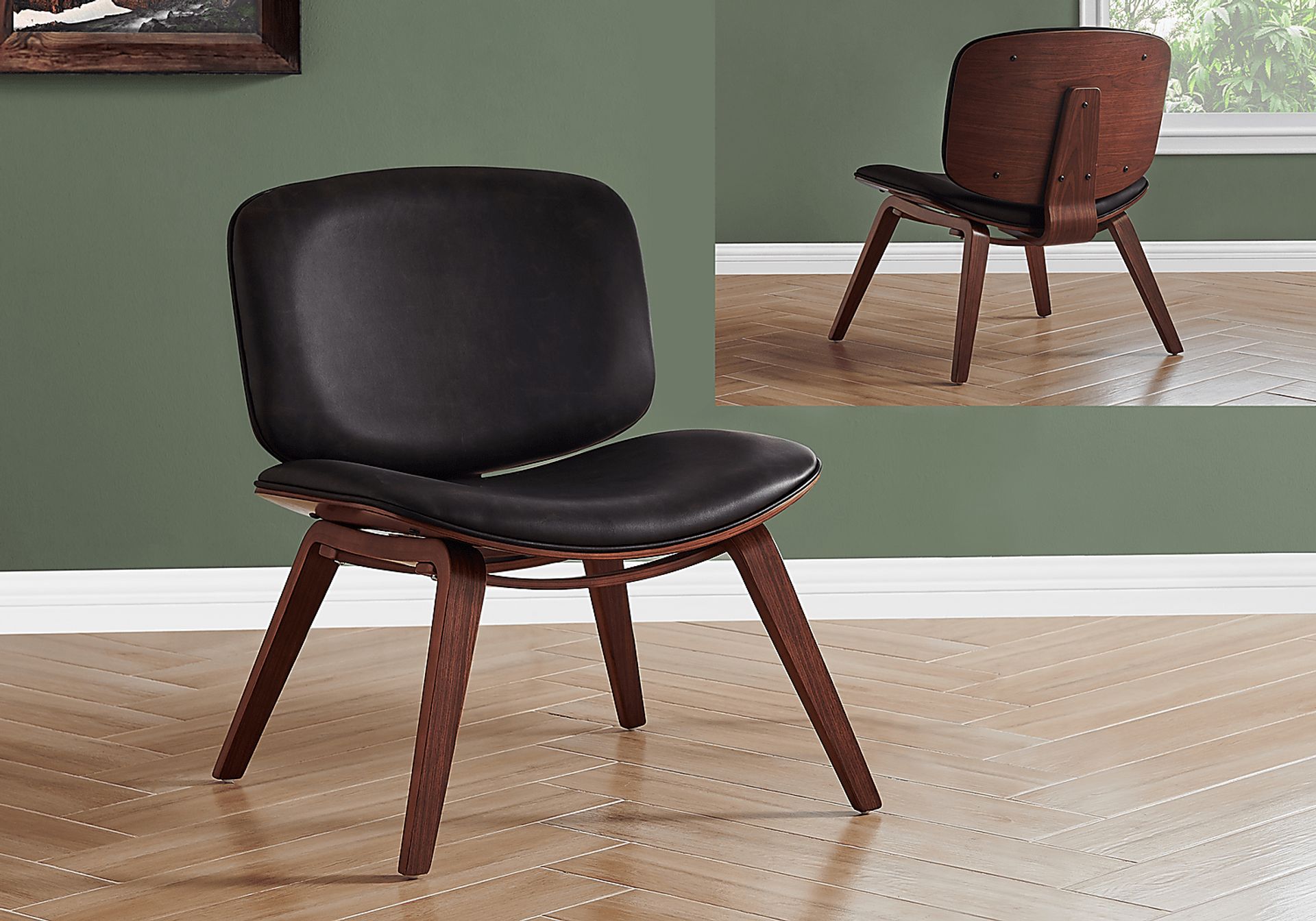 Axelton Brown Accent Chair - Image 3