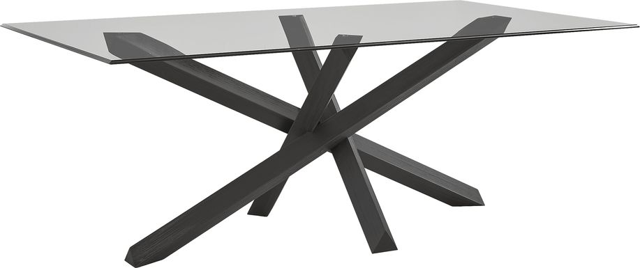 Axia Black 78" Dining Table