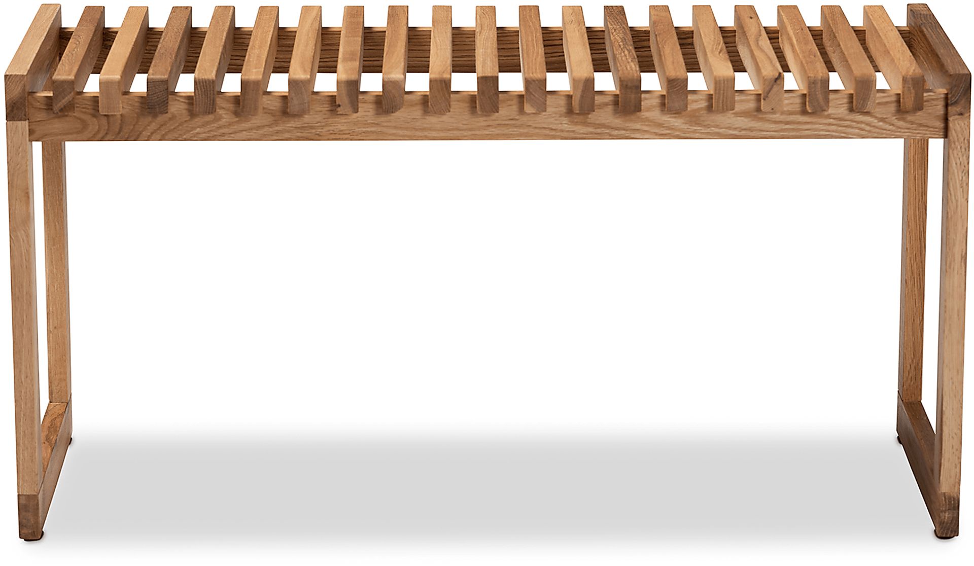 Axminster Brown Bench - Image 2