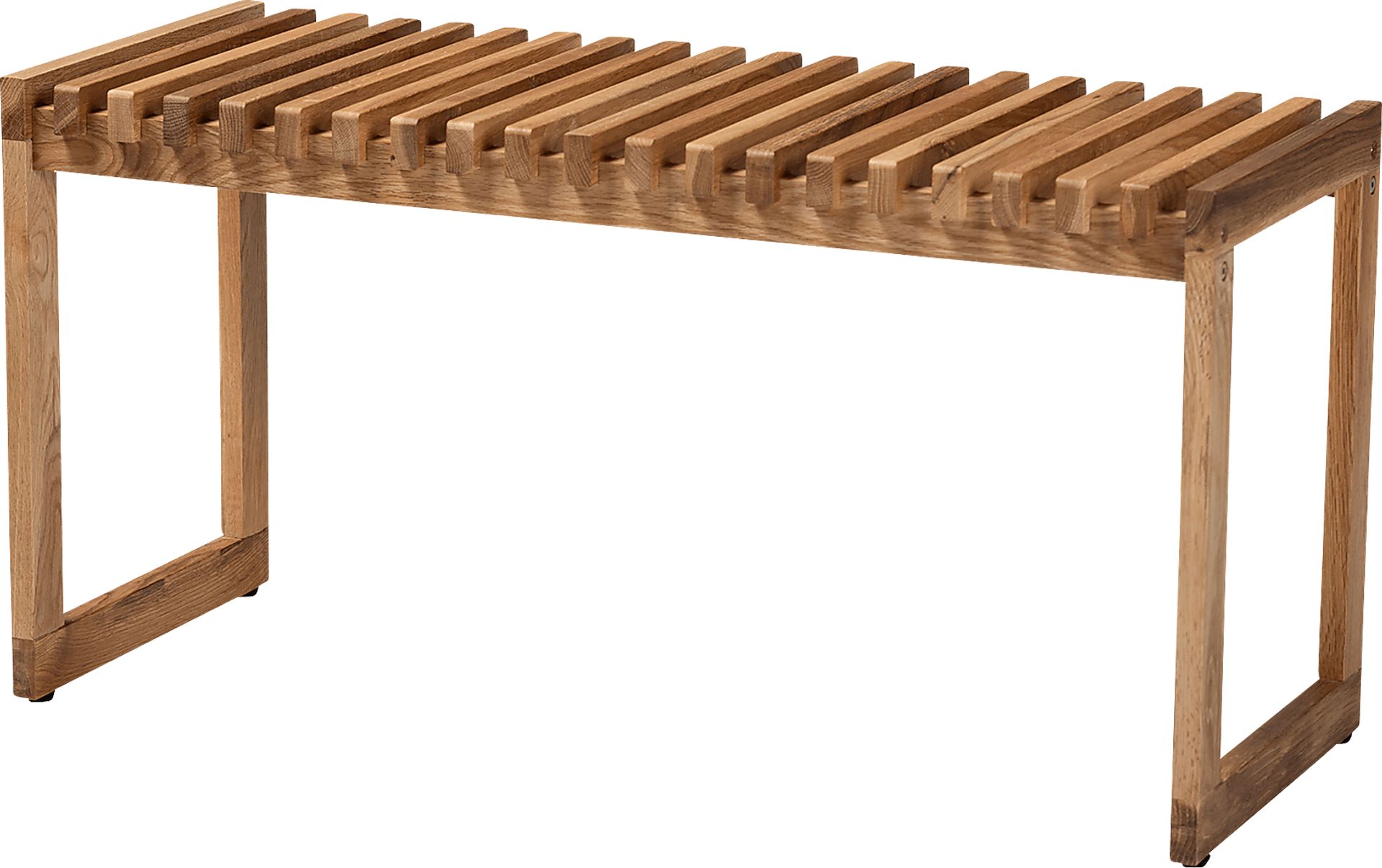 Axminster Brown Bench - Image 1