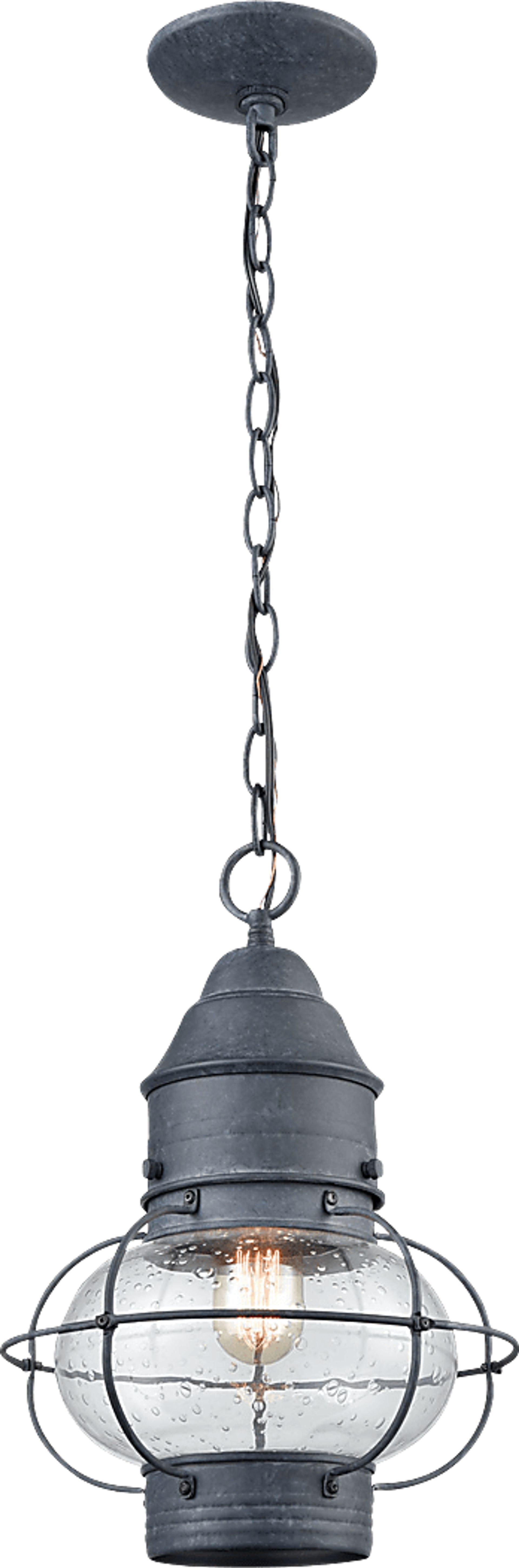 Axson Gray Outdoor Chandelier - Image 1