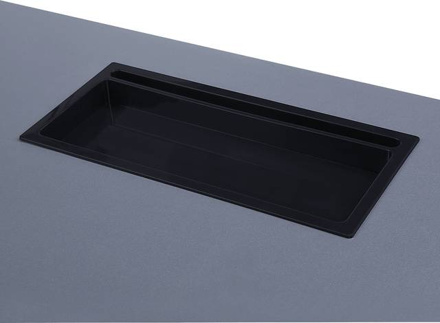 Axyon Gray L- Shaped Gaming Desk - Thumbnail - Image 9