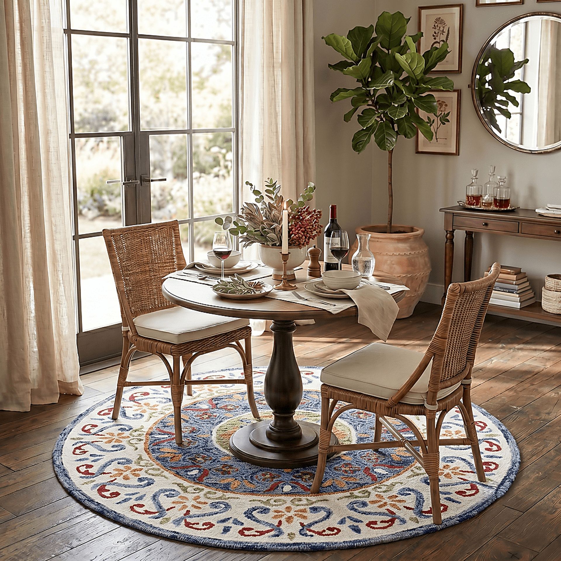 Ayanka Ivory 6' Round Rug - Image 8