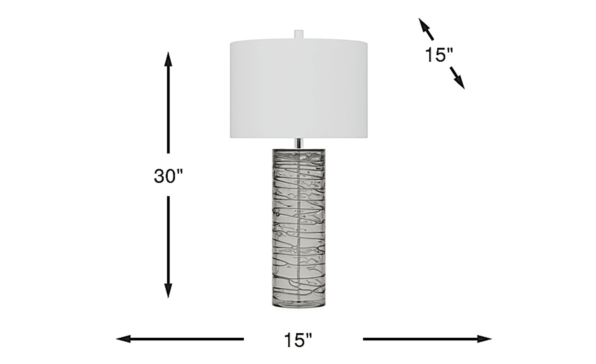 Dimension Image. Please refer to the Dimension Tab on this page for dimension details.