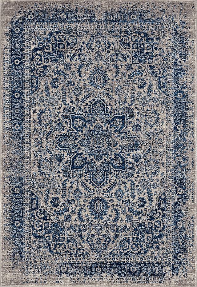 Ayestra Teal/Beige 7'6 x 9'6 Rug - Thumbnail - Image 1