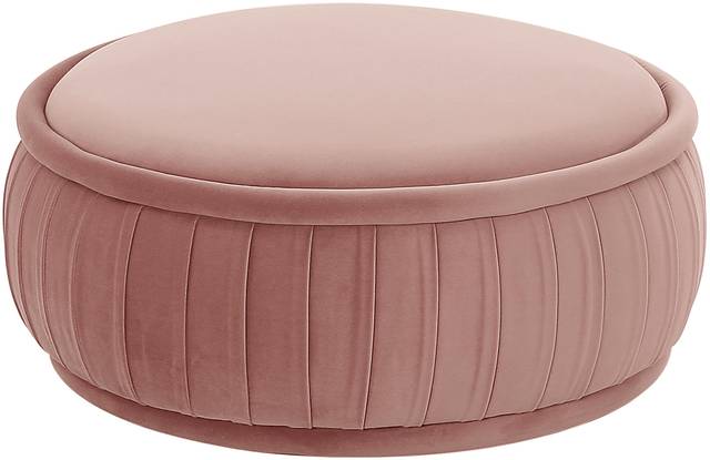 Ayla Ann Mauve Accent Ottoman - Thumbnail - Image 2