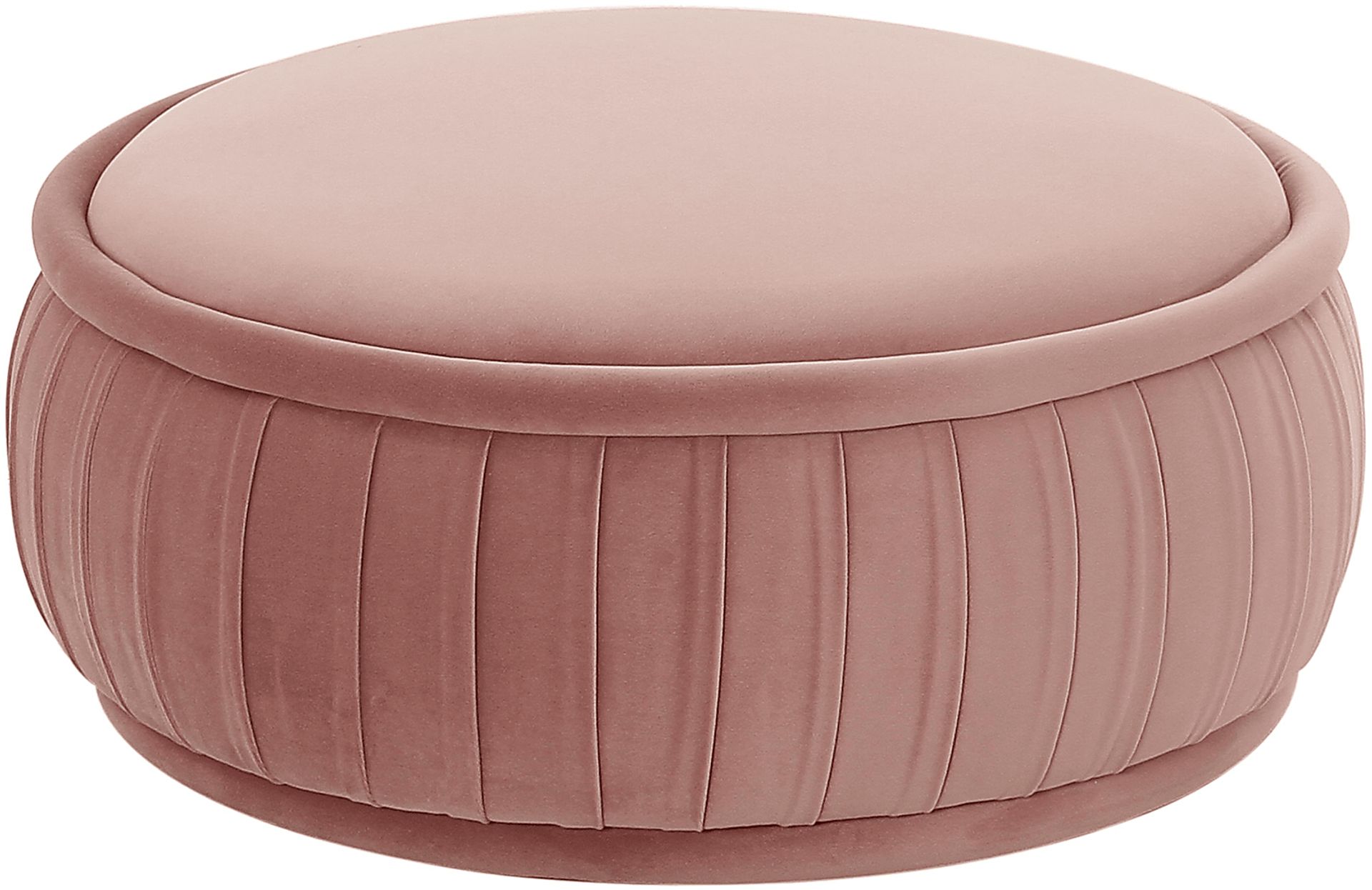 Ayla Ann Mauve Accent Ottoman - Image 2