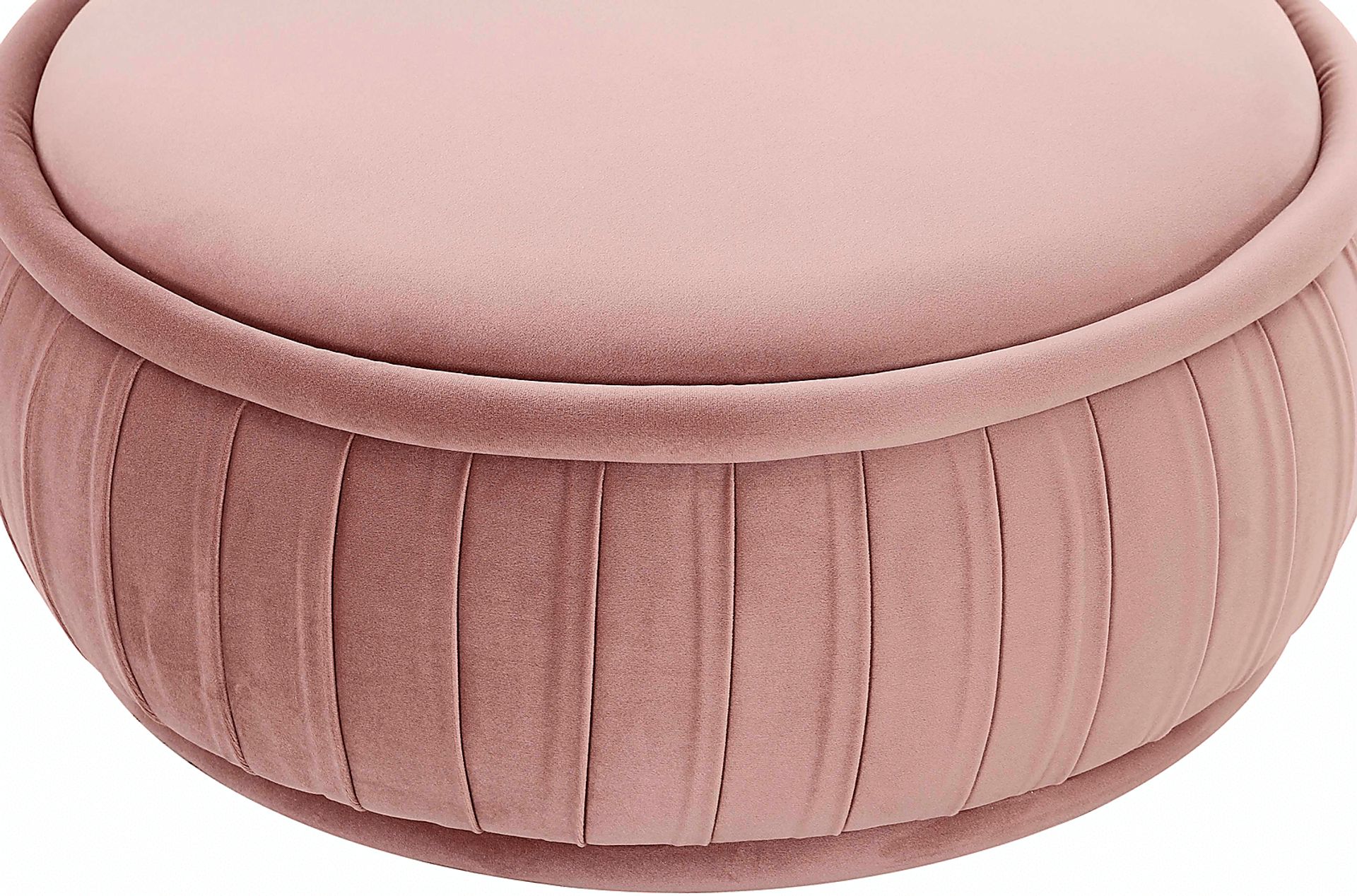 Ayla Ann Mauve Accent Ottoman - Image 3