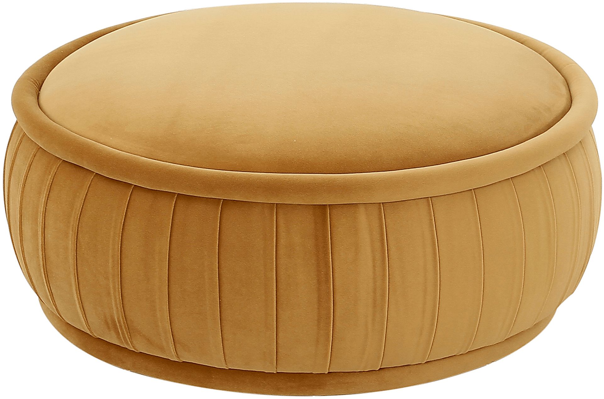 Ayla Ann Orange Accent Ottoman - Image 2