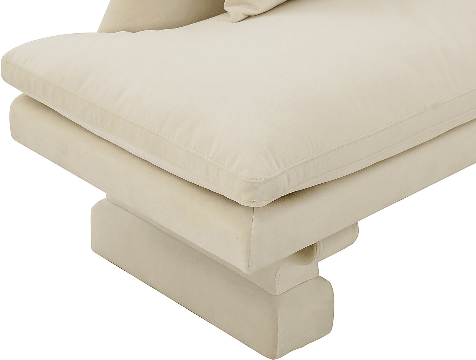Aylee Beige Settee - Image 4