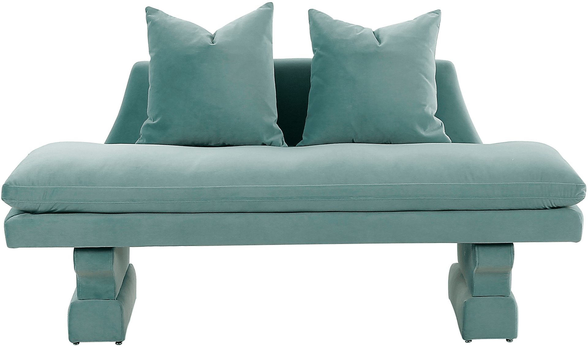 Aylee Blue Settee - Image 2