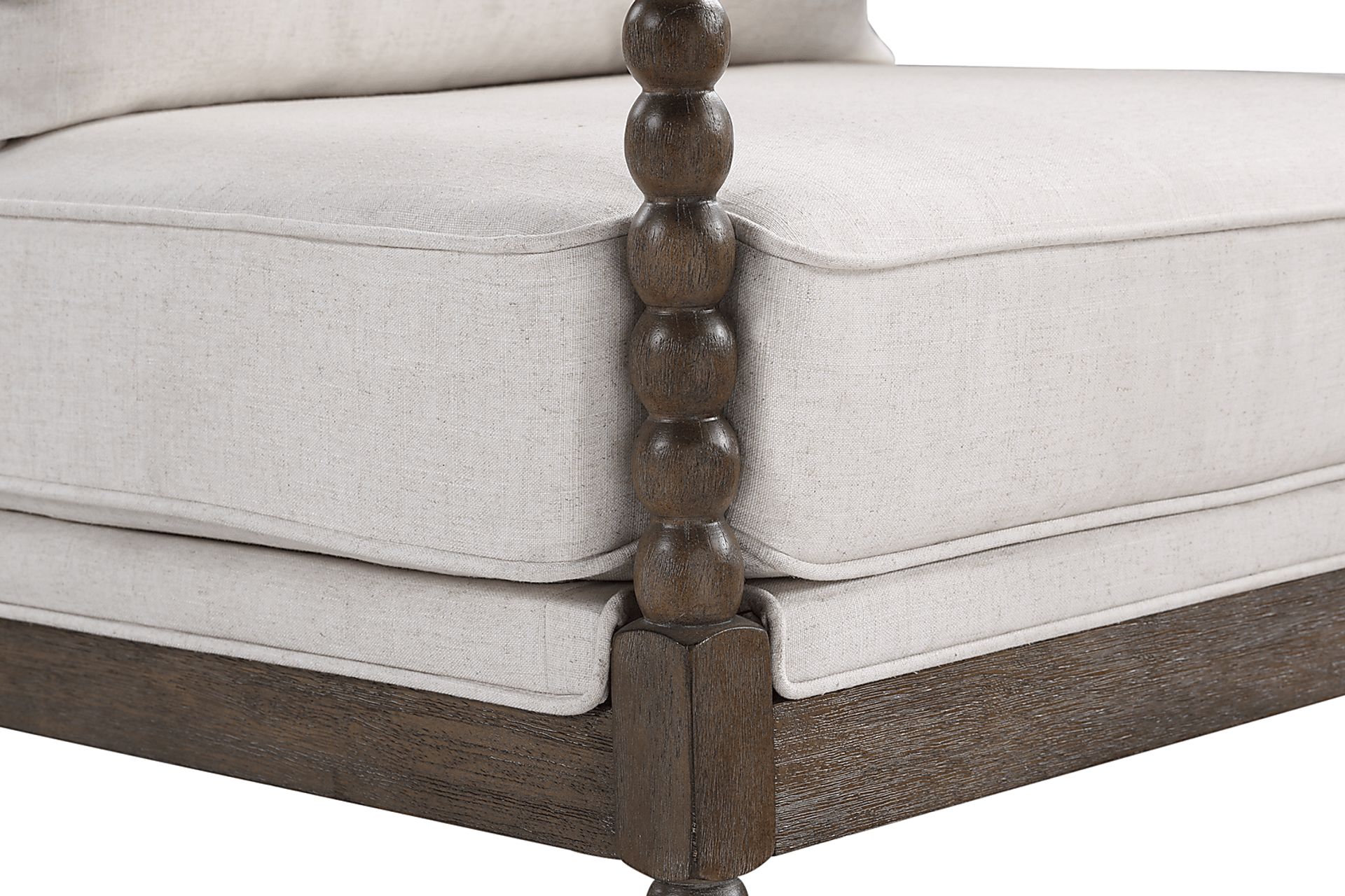 Ayleen Cream Accent Chair - Image 7