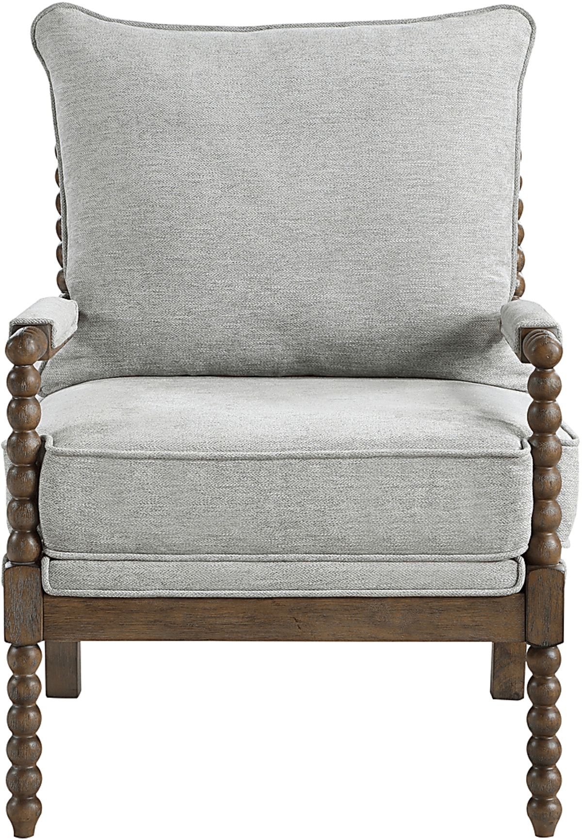 Ayleen Gray Polyester Fabric Accent Chair | Rooms to Go