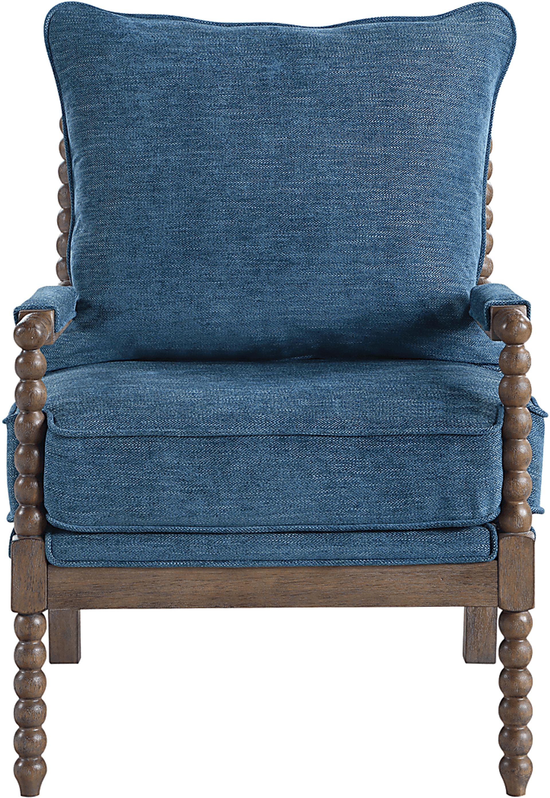 Ayleen Navy Accent Chair - Image 4