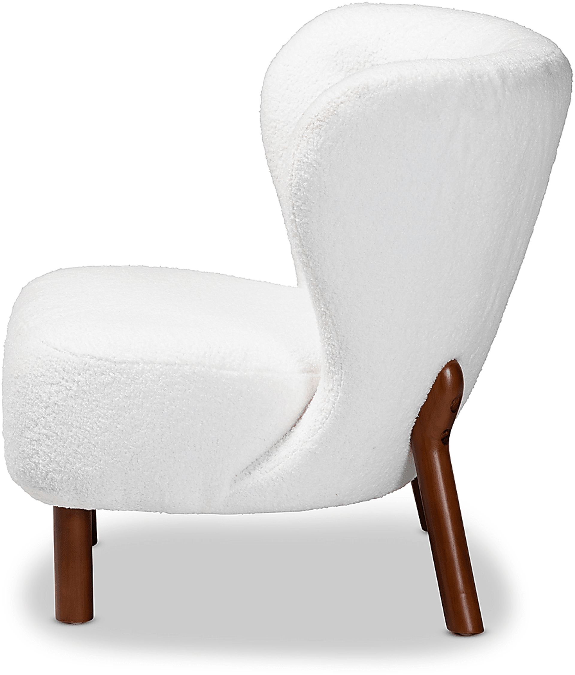 Aylera White Accent Chair - Image 2