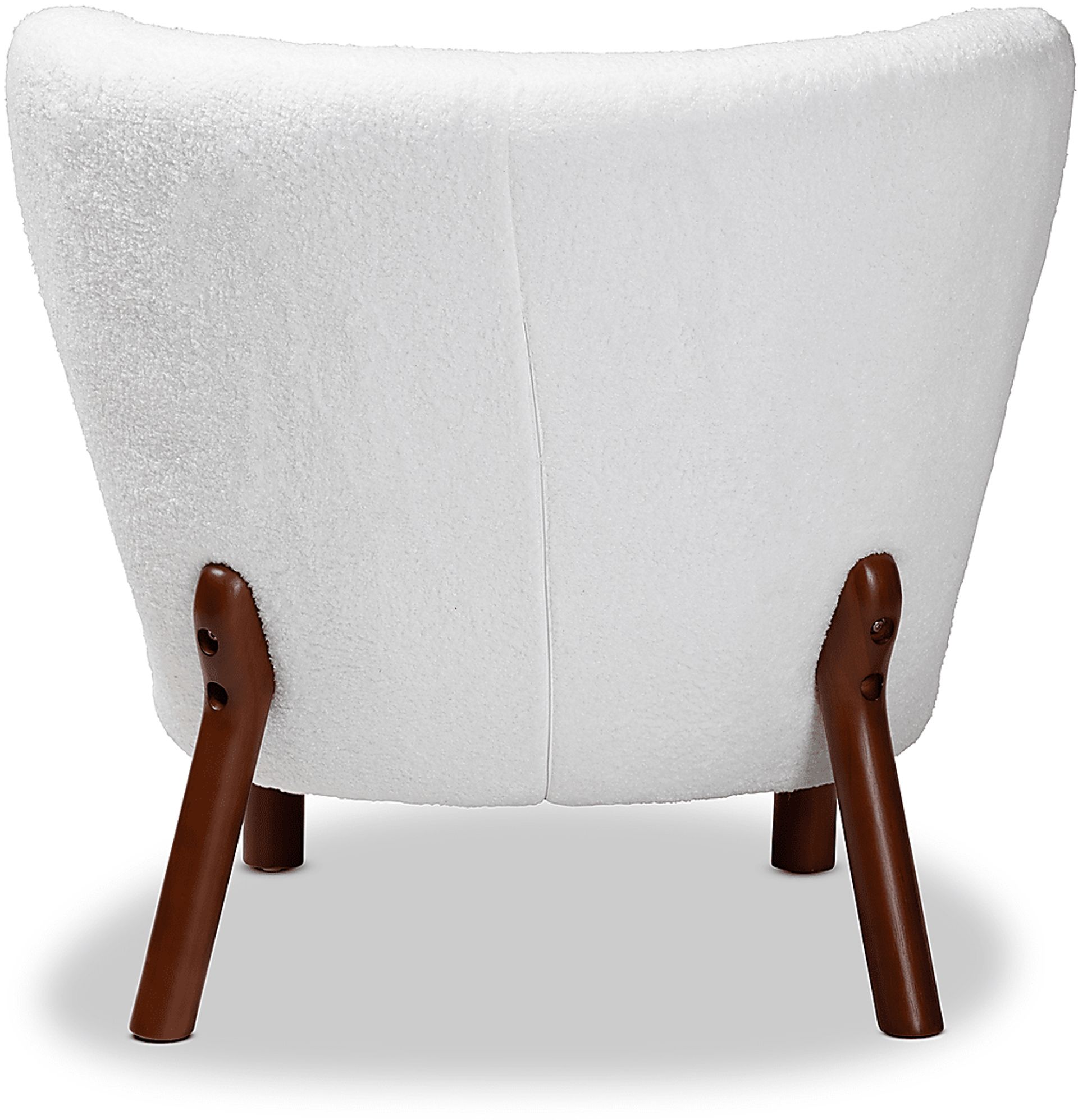 Aylera White Accent Chair - Image 3