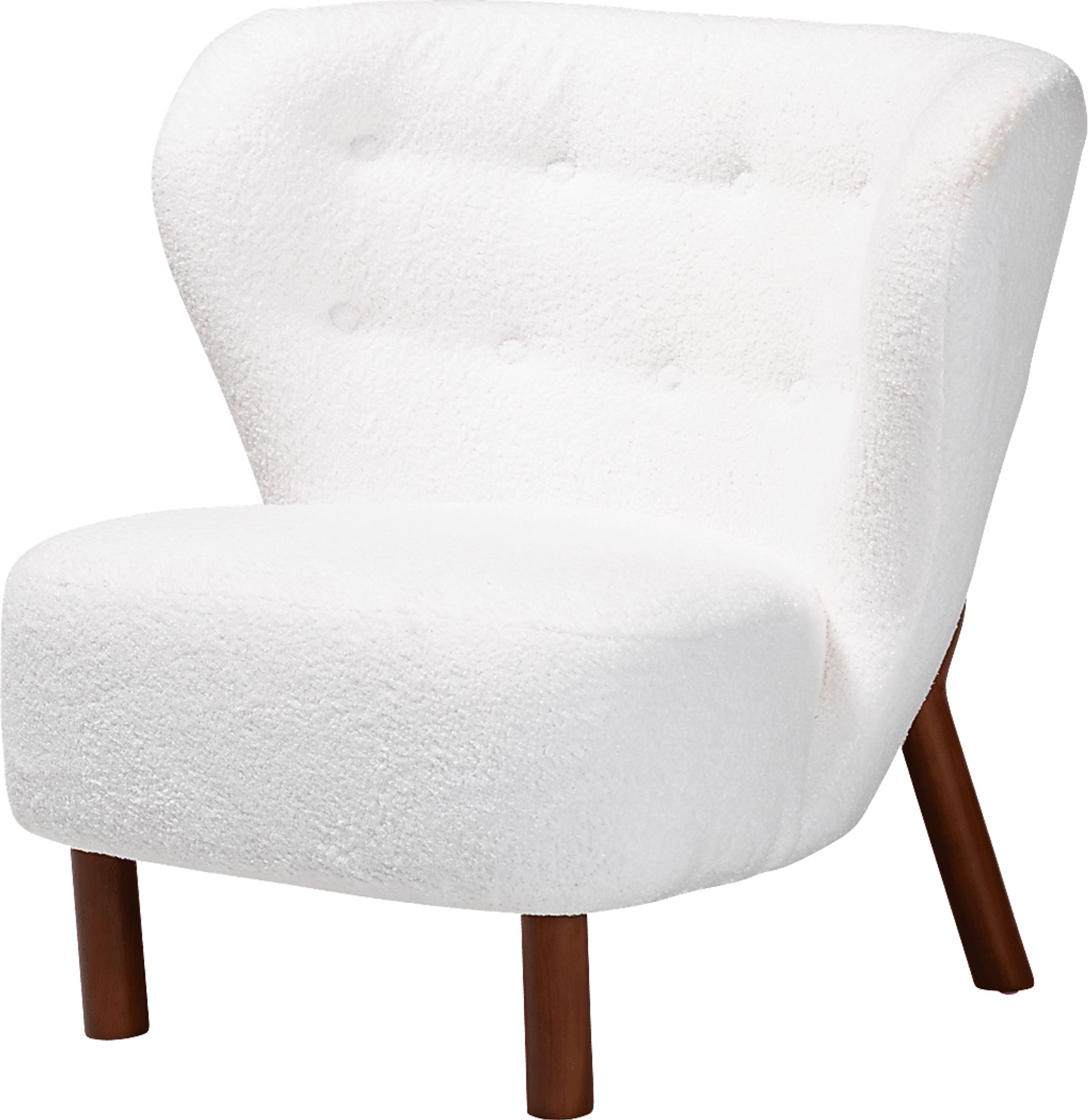 Aylera White Accent Chair - Image 1